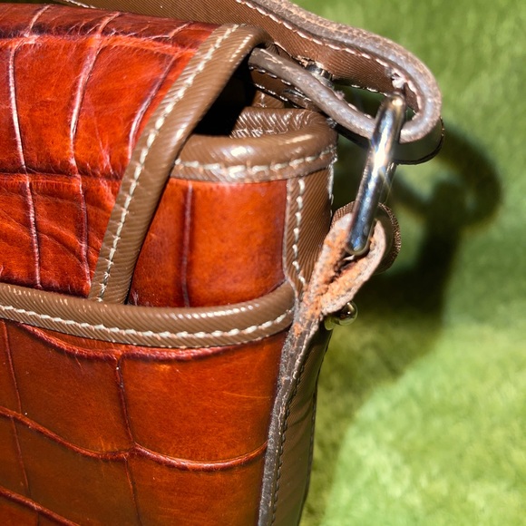 Dooney and Bourke Croc Print Bag - Picture 5 of 16